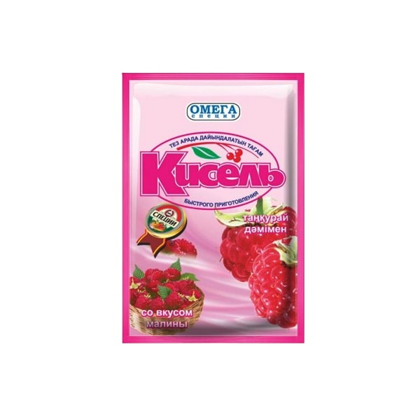 Кисель фруктовый быстрого приготовления 80 г.